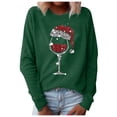 thumbnail image 1 of KDFJPTH Christmas Long Sleeve Hoodie For Women Oversized Women, 1 of 4