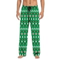 thumbnail image 1 of KDFJPTH Christmas Mens Casual Pants Pajama Pants With Drawstring And Pockets Christmas Gift Big House Warm Comfortable, 1 of 5