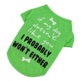 thumbnail image 1 of KDFJPTH Cute T-shirt Puppy Cat Clothing Dog Pet Small Pet Shirts for Dogs Medium And Large Puppy Boots Boy Small Dog Shirts for Summer Dog for Large Dogs Male Chihuahua Shirts for Dogs, 1 of 3