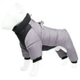 thumbnail image 1 of KDFJPTH Dog Winter Coat Small Medium Large Dogs Snow Jacket Waterproof French Warm Windproof Puppy Snowsuit Outfit Cold Weather Pet Apparel Pet Rack Pet for Small Dogs Girl Pet, 1 of 9
