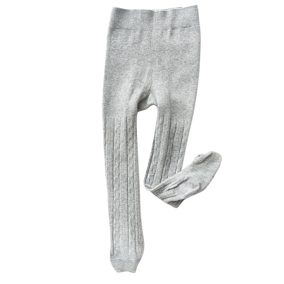 KDFJPTH Kids Baby Girls Tights Toddler Cable Knit Warm Leggings Seamless Stretchy Stockings Pantyhose Winter Socks Cat Outfits for Girls A School Uniforms Leggings 4 Swear Pants Kids Girls Winter