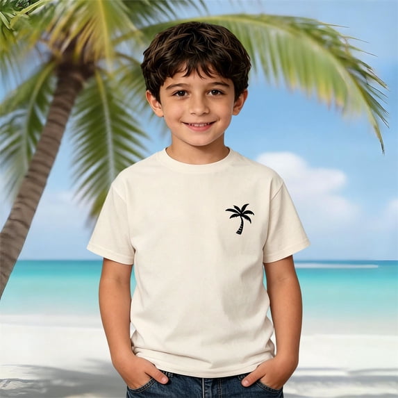 KDFJPTH Kids Graphic T Shirts Boys Girls Summer Graphic Tees With Prints Comfortable Casual Beach Shirts Children Youth Stylish Top Toddler Tshirts