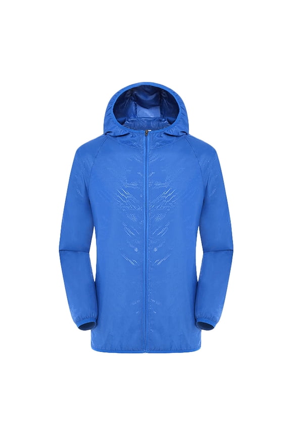 Men Jacket Autumn And Winter Casual Windproof Ultra-Light Rainproof Windbreaker Top Jacket Coat