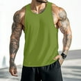 thumbnail image 1 of KDFJPTH Men's Tank Tops Sleeveless Athletic Shirt Summer Beach Muscle Slim Tank Top, 1 of 5