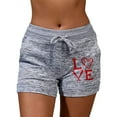 thumbnail image 1 of KDFJPTH Pants For Women Work Casual Fashion Sports Shorts Print Elastic Short Yoga Cotton Bike Shorts Workout Shorts Womens Pants, 1 of 4