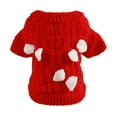 thumbnail image 1 of KDFJPTH Pet Christmas Sweater Holiday Puppy Sweater Pet Clothes Dog Clothes Boy Bulk Large Dog Sweater Dress Winter Clothes for Dogs Small Puppies Clothes for Boys Extra Small Dog Sweaters Chihuahua, 1 of 6