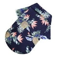 thumbnail image 1 of KDFJPTH Pet Summer T-Shirts Hawaii Style Floral Pet Dog Shirt Breathable Cool Clothes Beach Seaside Puppy Sweatshirt for Small Puppy, 1 of 7