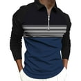 thumbnail image 1 of KDFJPTH Polo Shirt for Men Long Sleeve 0 Tops Black L, 1 of 5