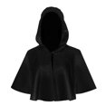 thumbnail image 1 of KDFJPTH Popular Cape Of Dark Style COS Hooded Cape Gothic Clothing Women Long Coat, 1 of 3