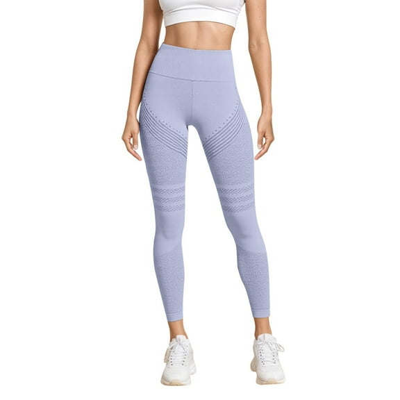 KDFJPTH Seamless Workout Lifting Leggings Yoga Sports Color Women's Fitness High Waist Running Yoga Pants