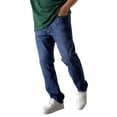 thumbnail image 1 of KDFJPTH Skinny Jeans Men Comfort Waist Regular Fit Jeans Solid Dark Blue Xl, 1 of 5