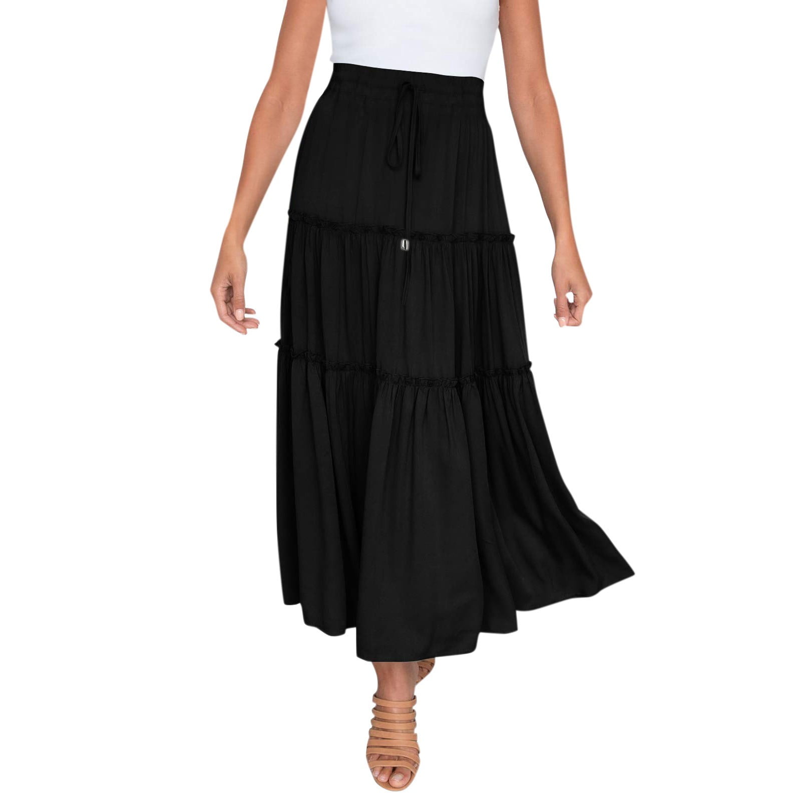 High-waist Long Skirt for Women [22707]