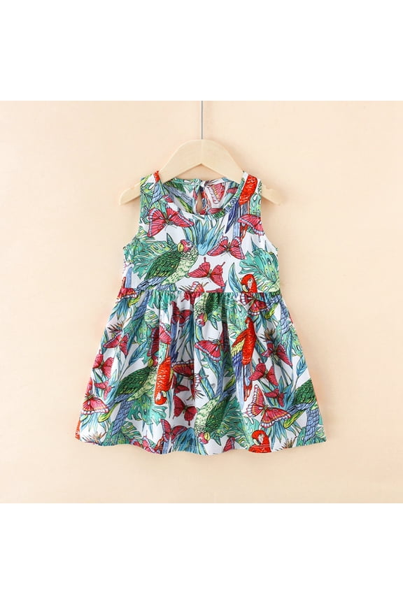 Summer Dresses For Girls Daily Wear Casual Style Comfortable And Stylish Ideal Spring And Summer Ages 3 12 Easy To Clean And Maintain Versatile Young Children Dress