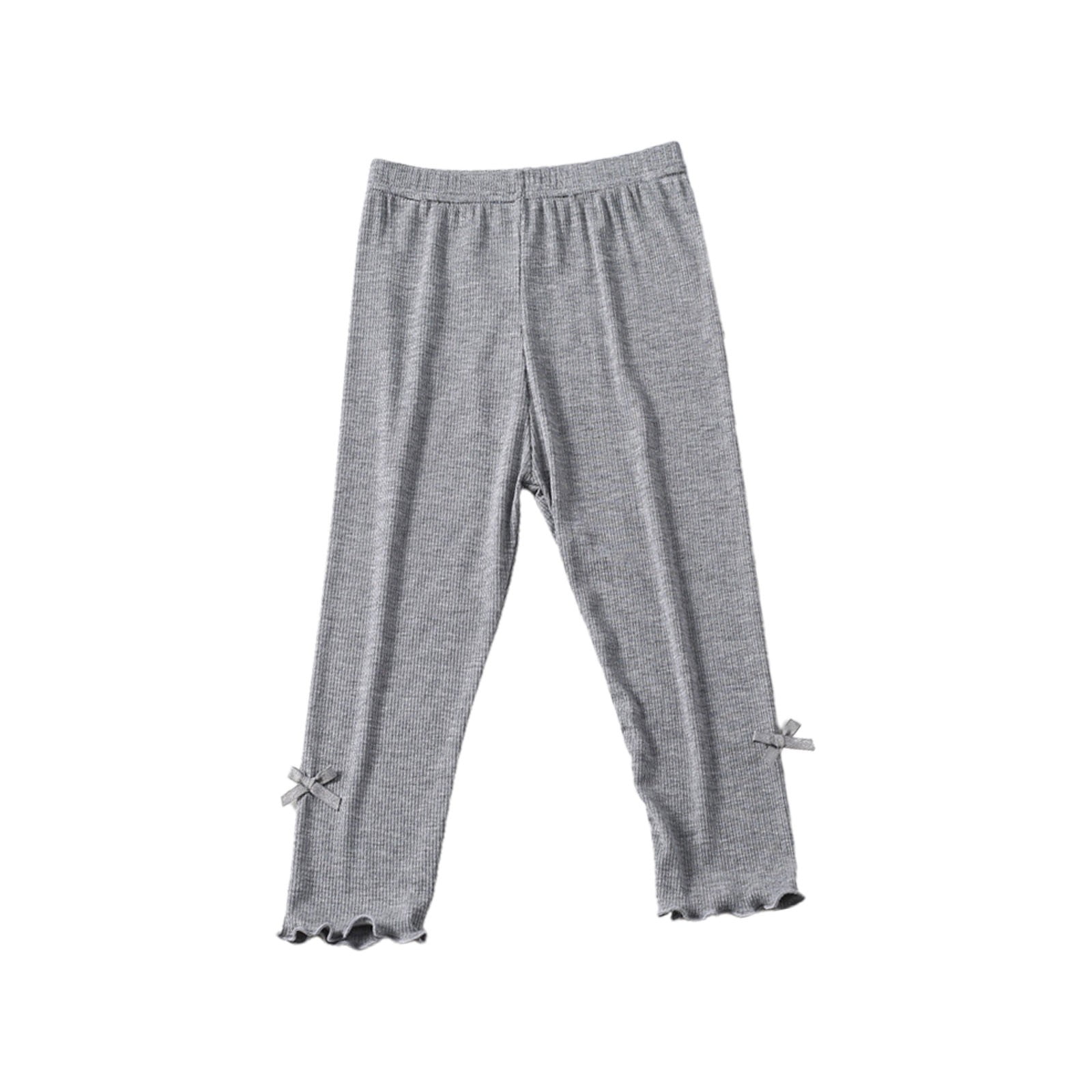 KDFJPTH Toddler Girls Seven Pants Bottoming Pants Summer Thin Model Children's Pants Summer Baby