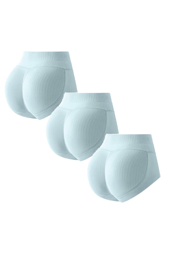 Women Butt Pads Enhancer Panties Body Sculpting Buttocks Artifact Briefs Pad Seamless Underwear 3 Pack