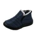 thumbnail image 1 of KDFJPTH Women's Snow Boots Size 10 Wide Width Snow Short Boots Women Flat Couple Water Warm Winter Men Velvet Women's Boots, 1 of 7
