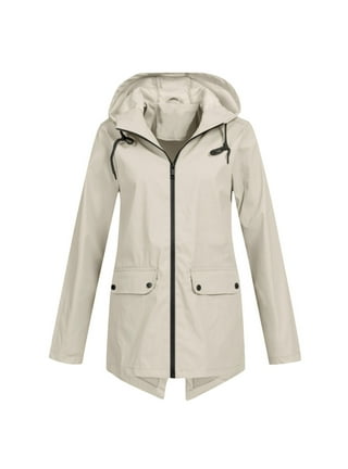 Womens cheap beige raincoats