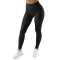 thumbnail image 1 of KDFJPTH Womens Pants No Front Seam Leggings Ruched High Waist Yoga Pants for Women, 1 of 7