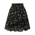 thumbnail image 1 of KDFJPTH Womens Skirts Sequin Embroidered Performance Swing Performance Skirt, 1 of 2