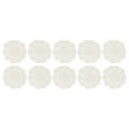 thumbnail image 1 of KDFWDM 10 Pcs Crochet Doilies Crochet Flower Coasters Handmade Colored Cotton Coaster, Round Lace Placemats with Floral Patterns Cloth Set for Wedding Party Decoration, 1 of 5