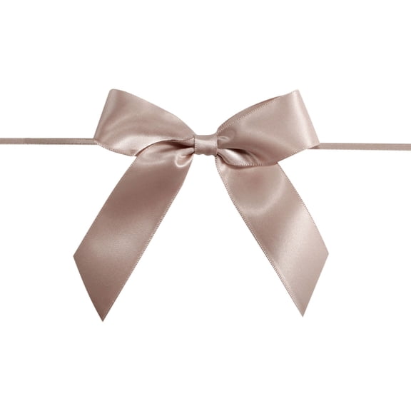 KDFWDM 4-Inch Wide Satin Ribbon Bow for Gift Box Wrapping and Wedding Decorations, 6 Colors Soft Bowknot Ribbon for Crafts, Hair Bows and DIY Holiday Party Projects
