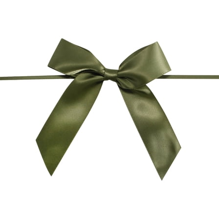 KDFWDM 4-Inch Wide Satin Ribbon Bow for Gift Box Wrapping and Wedding Decorations, 6 Colors Soft Bowknot Ribbon for Crafts, Hair Bows and DIY Holiday Party Projects