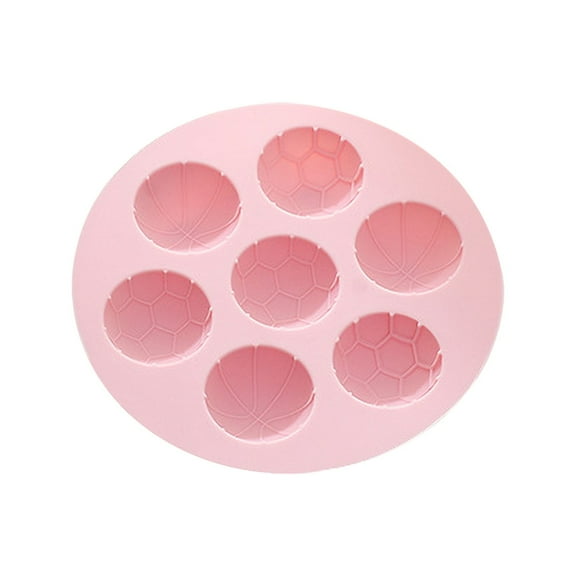 KDFWDM Ball Silicone Molds Rugby Football Fondant Mold for DIY Cake Decorating Cupcake Topper Chocolate Candy Gum Paste Polymer Clay