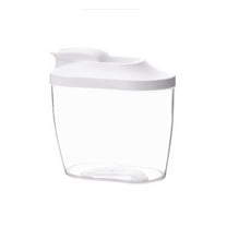 KDFWDM Cereal Containers Storage Airtight Food Storage Container, Plastic Kitchen Organizer for Dry Food, Flour, Sugar, Nuts, Rice Dispenser