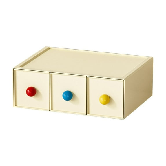 KDFWDM Desktop Storage Box, Large Storage Drawers, Stackable Office Desk Drawer Organizer and Accessories, Printer Paper Organizer, Drawers for Workspace