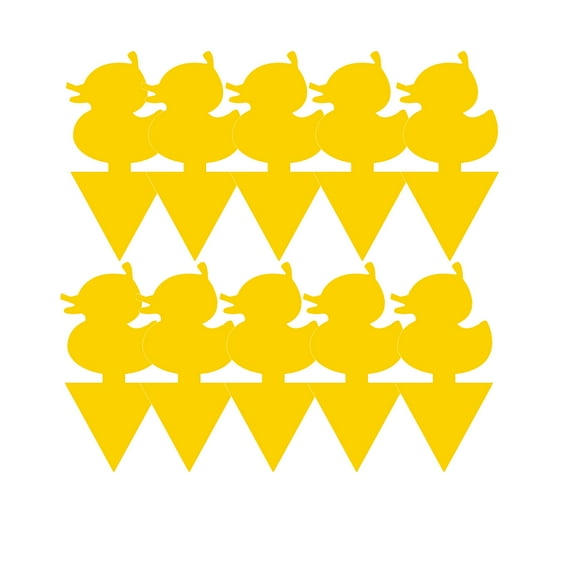 KDFWDM Fruit Fly Traps, Fungus Gnat Traps, Yellow Sticky Bug Traps, No Harm and Odorless for Fungus Gnat (Plants), Fruit Fly, Whitefly, and Fly for Indoor Outdoor Use Protect The Plant