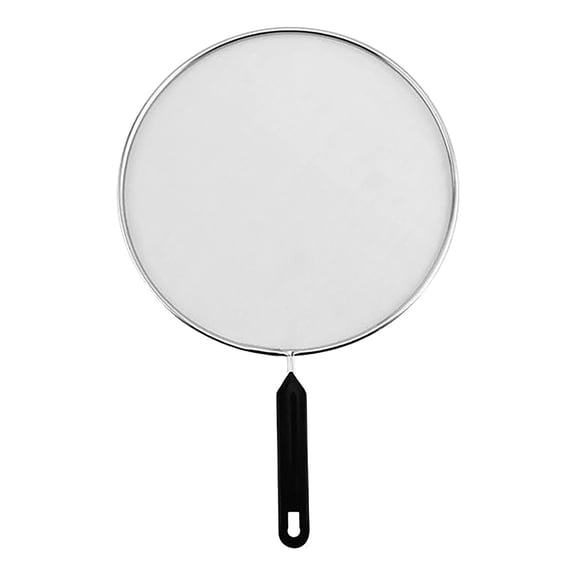 KDFWDM Grease Splatter Screen for Frying Pan, Splatter Guard Mesh Stainless Steel Grease Guard Shield for Kitchen Frying Pan Cooking Supplies