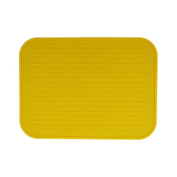 KDFWDM Heat Resistant Mat for Air Fryer Kitchen Countertop Protector Mat Kitchen Appliance Pads Non Slip Heat Proof Pad Non Stick Black Coffee Maker Microwave