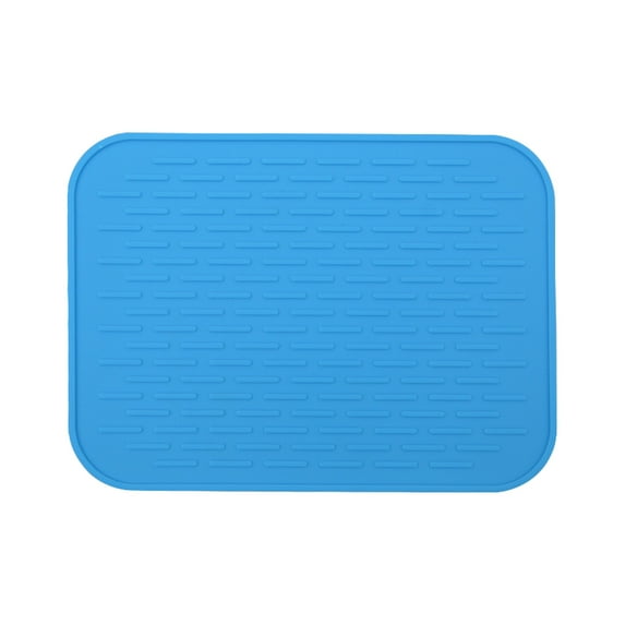 KDFWDM Heat Resistant Mat for Air Fryer Kitchen Countertop Protector Mat Kitchen Appliance Pads Non Slip Heat Proof Pad Non Stick Black Coffee Maker Microwave