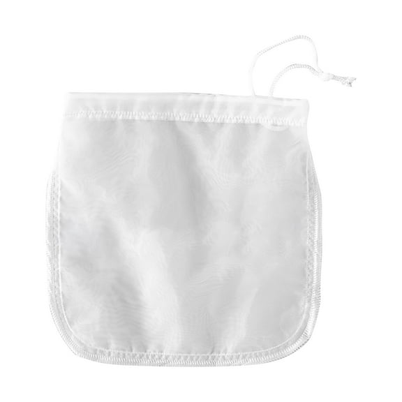 KDFWDM Nut Milk Bag Reusable, Food Strainer Nut Bags for Straining Almond/Soy Milk Yogurt Professional for Cold Brew Coffee Tea Beer Celery Juice Nylon Mesh