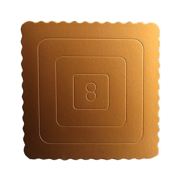 KDFWDM Round Cake Boards, Cake Boards, Cardboard Cake Rounds Cake Base for Cake DIY,Dessert and Crafts Display