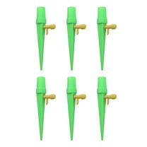 KDFWDM Self Watering Spikes for Plant, Outdoor Automatic Plants Waterer, Insert Devices with Adjustable Vavle Switch for Garden Water Planter System Indoor and Outdoor