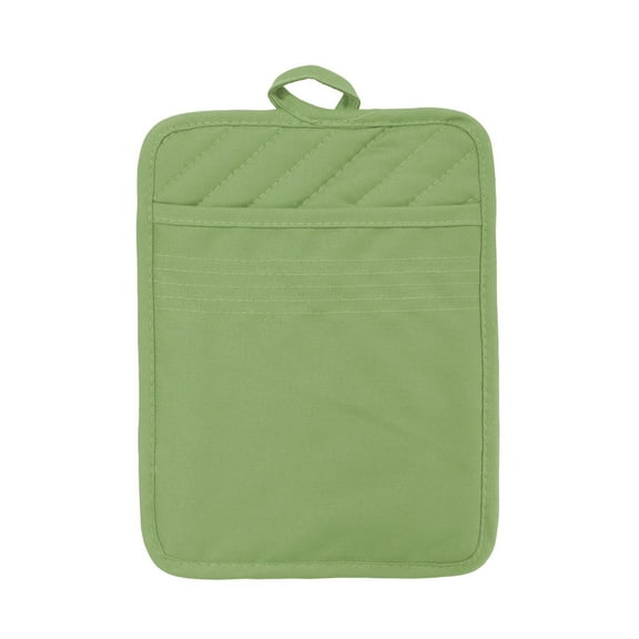 KDFWDM Silicone Pot Holders, Heat Resistant & Non Slip Potholders, Professional Oven Hot Pads with Pockets Mitts for Kitchen Cooking Baking Barbecue