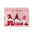 thumbnail image 1 of KDFWDM Valentine's Day Red Love Hearts Placemats, Farmhouse Dining Table Place Mats, Anniversary Wedding Holiday Kitchen Decor Home Decoration, 1 of 8