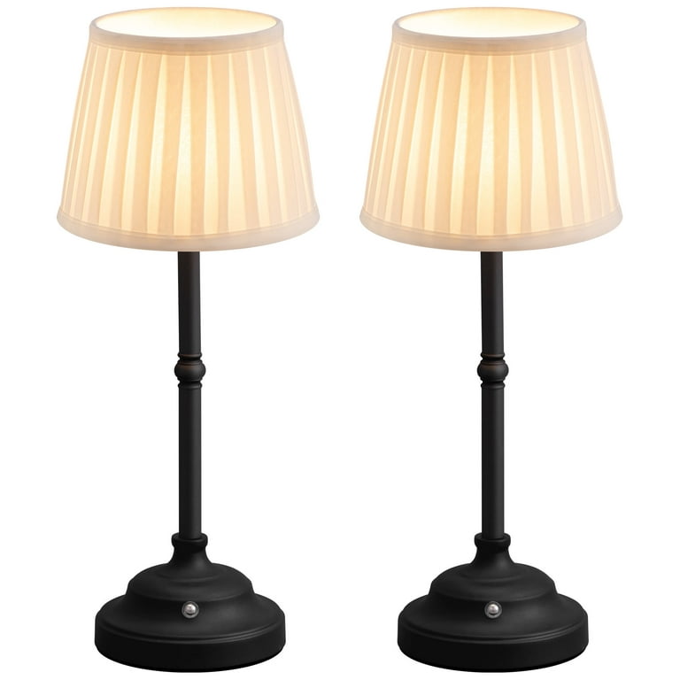 KDG Cordless LED Table Lamps Set of 2, Dimmable Touch Control