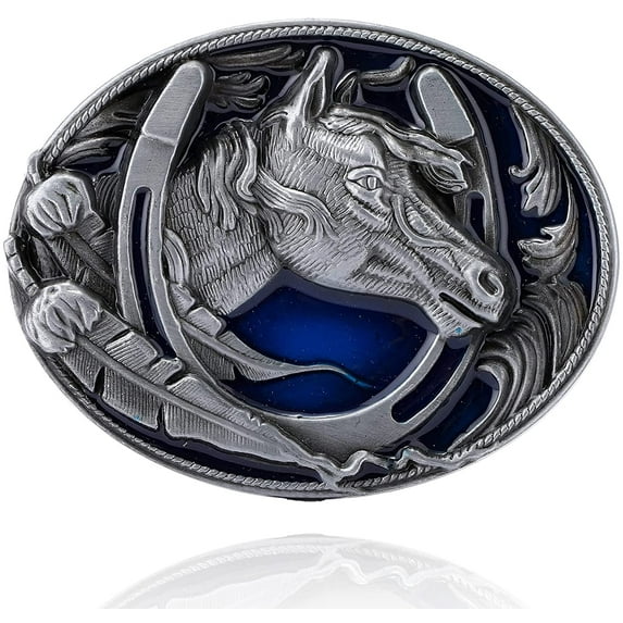 KDG Vintage Celtic Knot Belt Buckle, Fashion Western Belt Buckle Cowboy Belt Buckle for Men