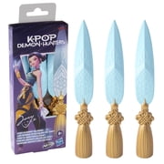 Nerf KPop Demon Hunters Zoeys Spirit Blades, 3 Foam Blades, Toys and Gifts for Kids Ages 6 and up