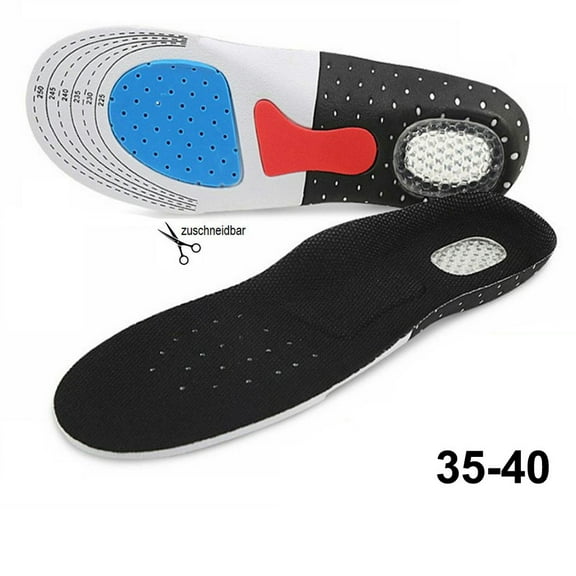 KDJ 1 Pair Of Insoles Orthopedic Heel Spurs Sports Work Shoes Insoles