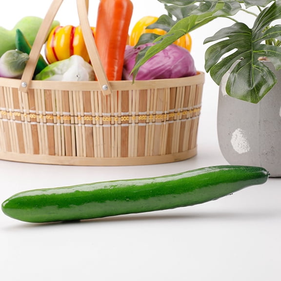 KDJ 1 Piece Simulated Vegetables Green PVC Material Fake Vegetable Model Home Decor - for Home Decor