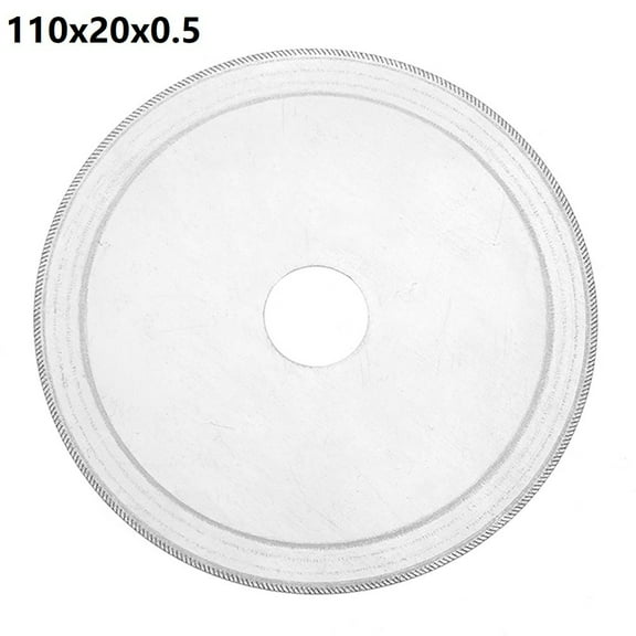 KDJ 1pc Diamond Circular Saw Blade Super Thin Cutting Disc 100/110/120/150mm For Glass Tube Marble Stone Gemstone Jade