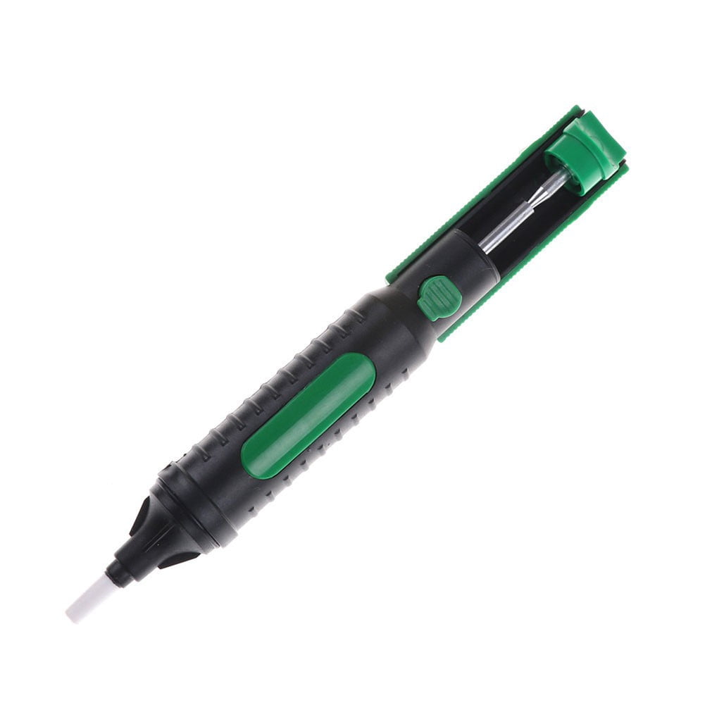 KDJ 1pc Pump Suction Pen 210mm Powerful Desoldering Tin Vacuum Soldering Iron Desolder Removal Hand Welding Tools Parts