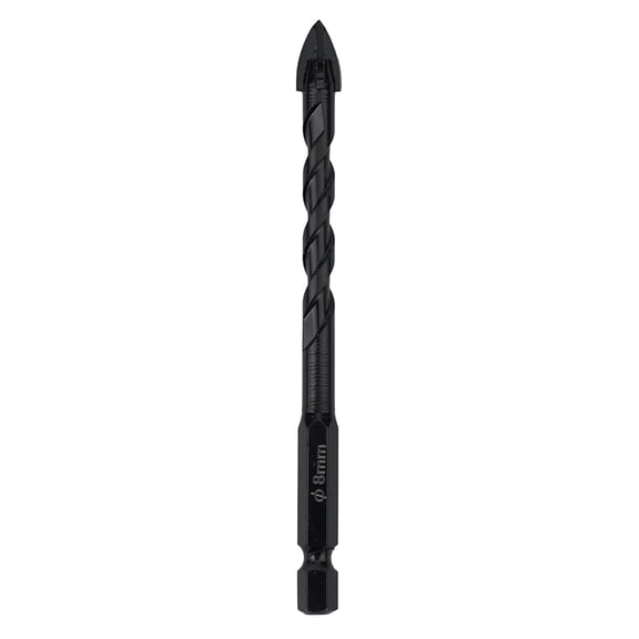 KDJ 3-12mm Cross Hex Tile Drill Bits For Glass Concrete Ceramic Hole Opener Brick Hard Alloy Triangle Bit Tool Kit