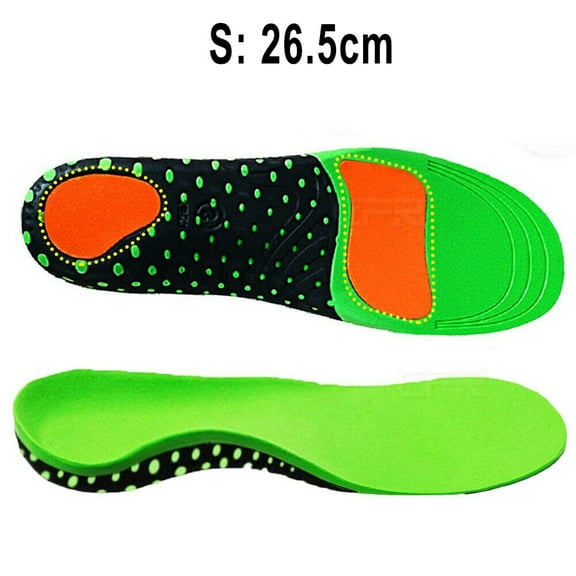 KDJ 36-41 Sports Insoles Orthopedic Heel Spur Gel Work Shoes Insoles