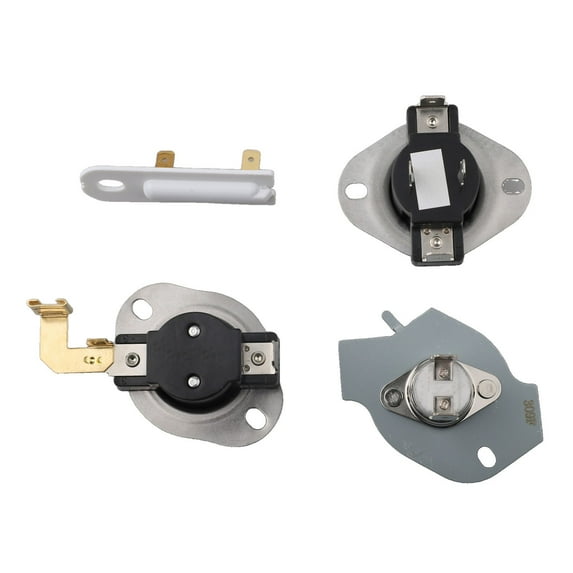 KDJ 3977393 3392519 3977767 3387134 Dryer Thermostat Thermal Fuse Replacement Kit - for Home Decor