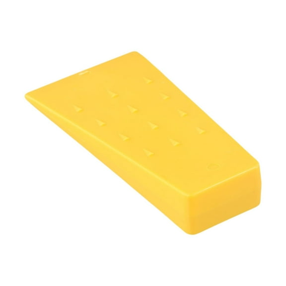 KDJ 5/8/10 Inch Plastic Tree Felling Wedge Felled Chock Cutting Spiked Wedge Woodcutting Tool For Logging Cleaving Chainsaw Yellow