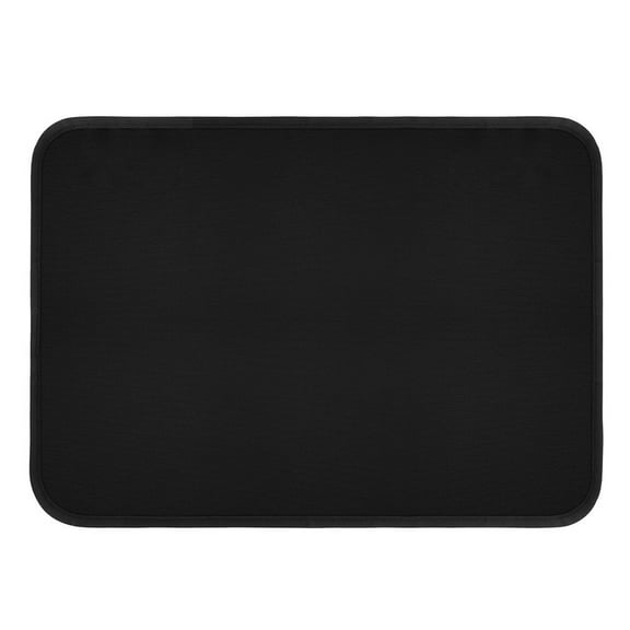 KDJ Air Fryer Insulated Protective Pad Heat Resistant Fire Silicone 60*40 CM Black - for Home Decor